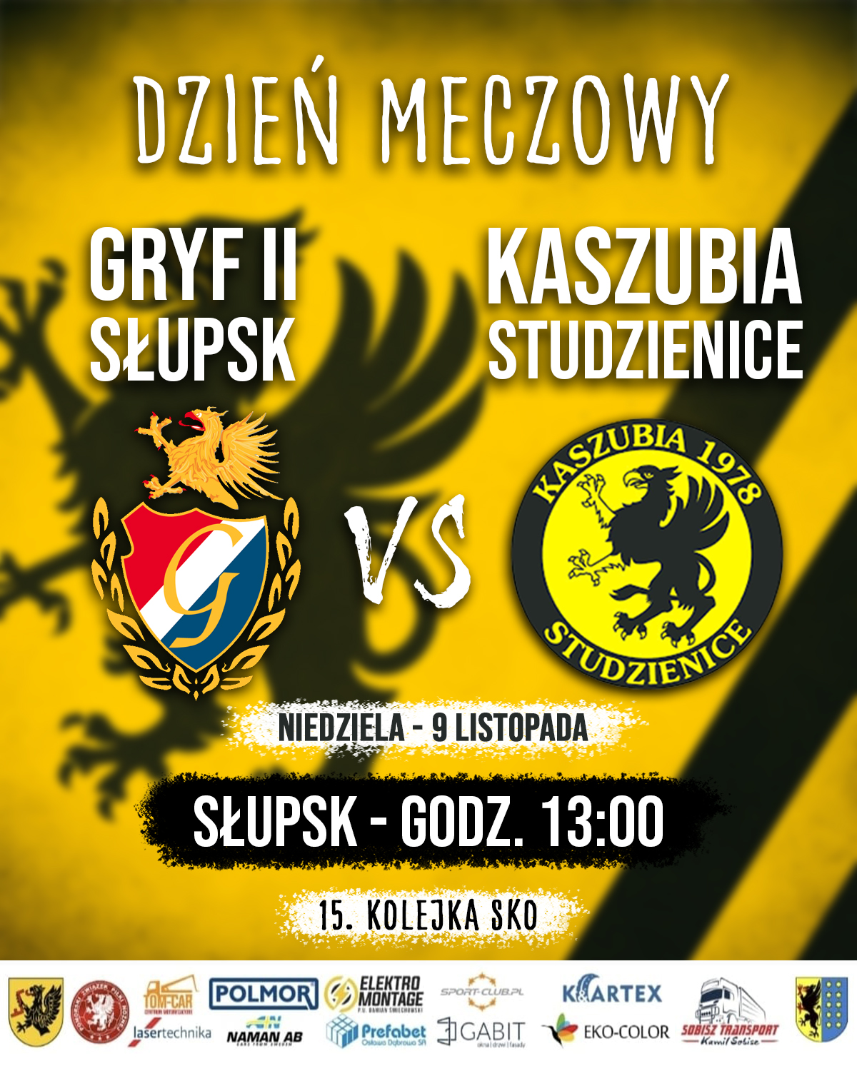 dzień meczowy 09.11